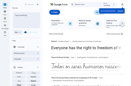 Google Fonts