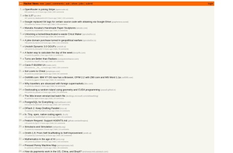 Hacker News Show HN