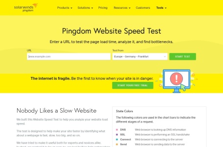 Pingdom Tools