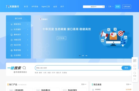 天聚数行